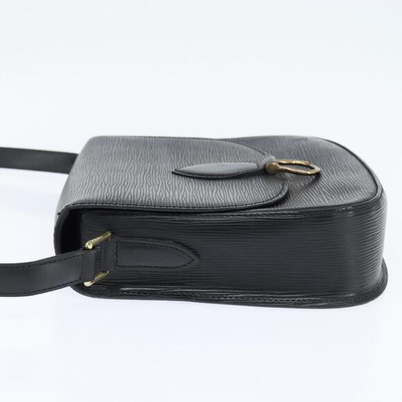 LOUIS VUITTON Epi Saint Cloud GM Shoulder Bag Black Noir M52192 LV Auth BA7219 - Picture 3 of 16